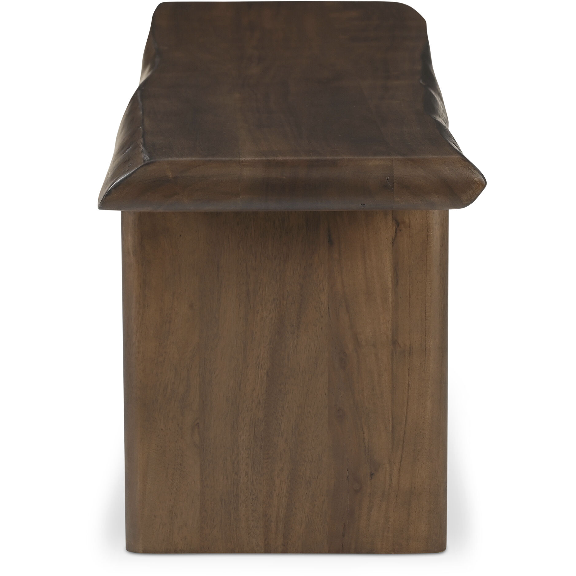 Lila Brown Dining Bench, Large